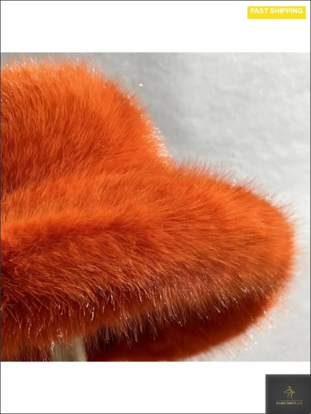 Luxury Faux Fur Oversized Brim Bucket Hat - Super Soft Fluffy Winter Beanie